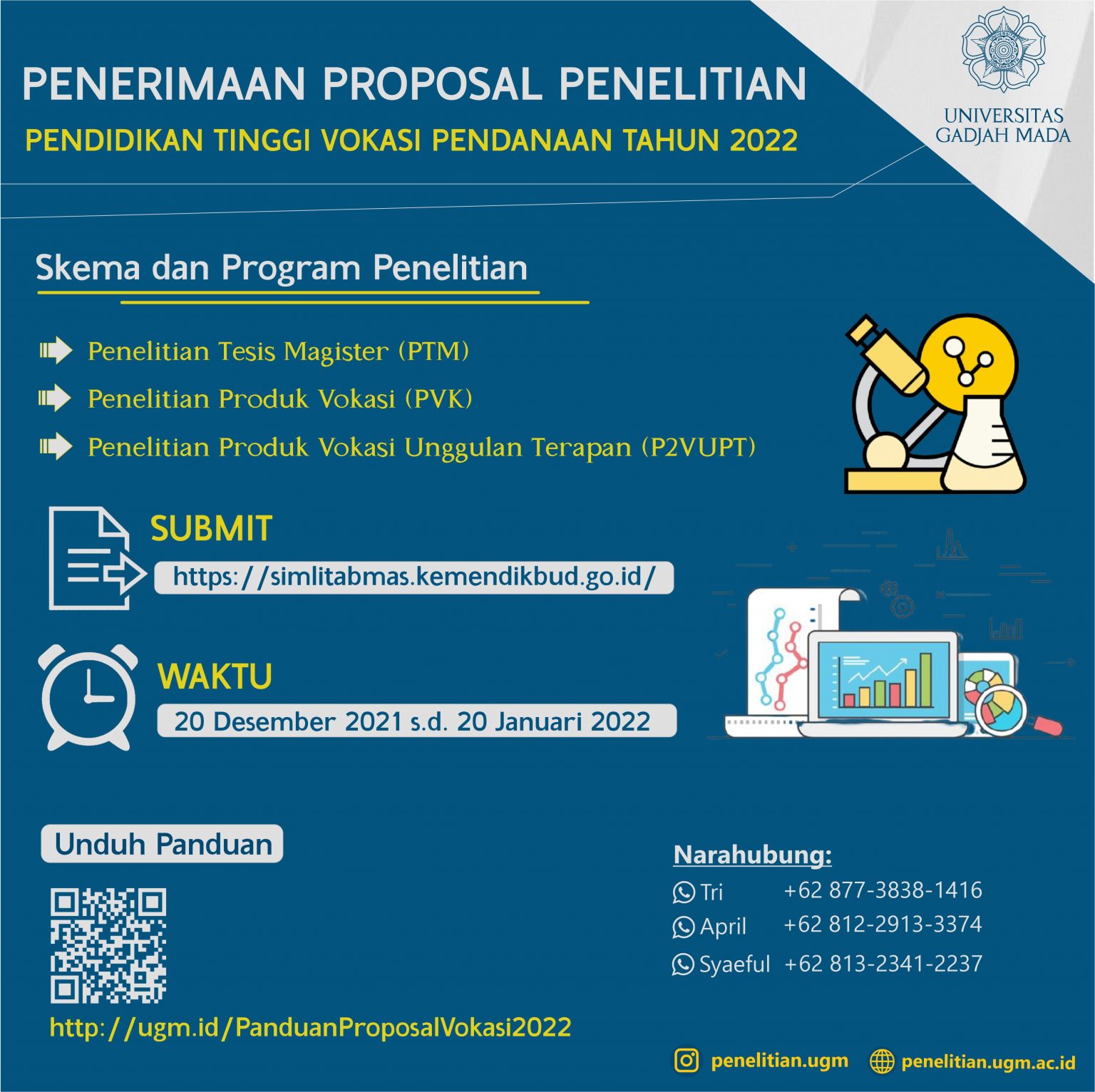 PENERIMAAN PROPOSAL PENELITIAN PENDIDIKAN TINGGI VOKASI PENDANAAN TAHUN ...