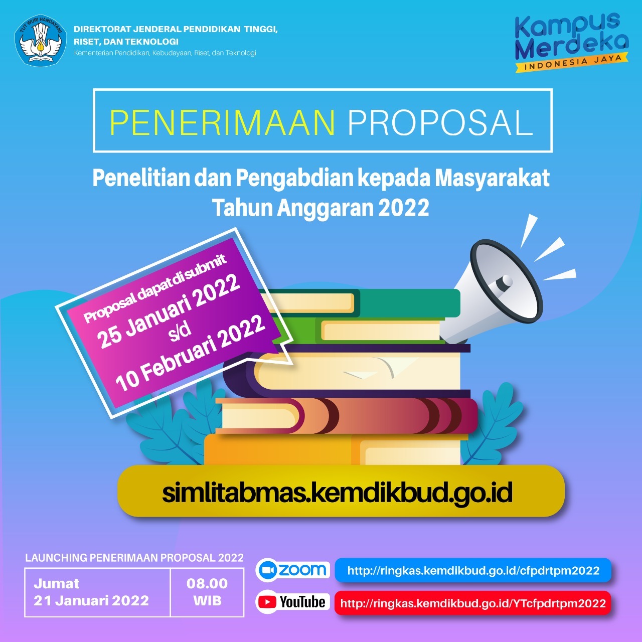 Launching Pembukaan Proposal Pendanaan Program Penelitian Dan ...