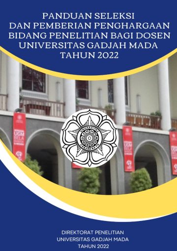 Penghargaan Penelitian Universitas Gadjah Mada Tahun 2022
