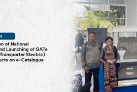 Commemoration of National Technology Day 2023 and Launching of GATe (Gadjah Mada Airport Transporter Electric) Electric Vehicle Products on e-Catalogue