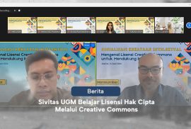 Sivitas UGM Belajar Lisensi Hak Cipta Melalui Creative Commons