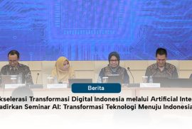 Mengakselerasi Transformasi Digital Indonesia melalui Artificial Intelligence UGM Hadirkan Seminar AI: Transformasi Teknologi Menuju Indonesia Cerdas