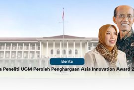 Tiga Peneliti UGM Peroleh Penghargaan Asia Innovation Award 2024